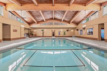 Refreshing indoor pool